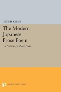 Abbildung von: The Modern Japanese Prose Poem - Princeton University Press