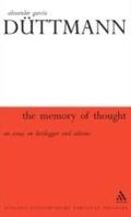 Cover: The Memory of Thought - Continuum Publishing Corporation