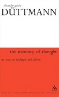 Enlarge image Cover: The Memory of Thought - Continuum Publishing Corporation