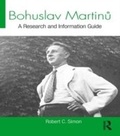 Cover: Bohuslav Martinu - Routledge