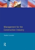 Cover: Management for the Construction Industry - Routledge