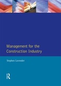 Cover: Management for the Construction Industry - Routledge