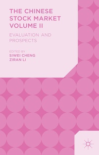 Enlarge image Cover: The Chinese Stock Market Volume II - Palgrave Macmillan