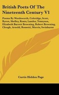 Cover: British Poets Of The Nineteenth Century V1 - Kessinger Publishing