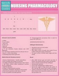 Abbildung von: Nursing Pharmacology (Speedy Study Guides - Speedy Publishing LLC