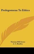 Cover: Prolegomena To Ethics - Kessinger Publishing