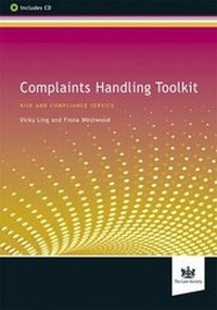Enlarge image Cover: Complaints Handling Toolkit - The Law Society