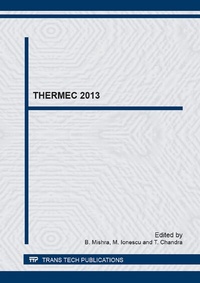 Enlarge image Cover: THERMEC 2013 - Trans Tech Publications Ltd
