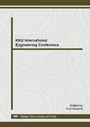 Cover: KKU International Engineering - Trans Tech Publications Ltd