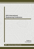Cover: KKU International Engineering - Trans Tech Publications Ltd