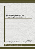 Cover: Advances in Materials and Processing Technologies XVI - Trans Tech Publications Ltd