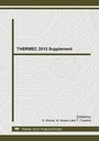Cover: THERMEC 2013 Supplement - Trans Tech Publications Ltd
