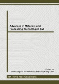 Enlarge image Cover: Advances in Materials and Processing Technologies XVI - Trans Tech Publications Ltd