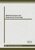 Cover: Materials Science and Engineering Technology - Trans Tech Publications Ltd