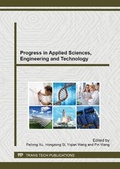 Cover: Progress in Applied Sciences, Engineering and Technology - Trans Tech Publications Ltd