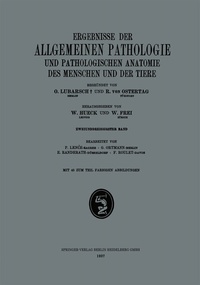 Abbildung von: Ergebnisse der Allgemeinen Pathologie und Pathologischen Anatomie des Menschen und der Tiere - J.F. Bergmann-Verlag