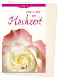 Enlarge image Cover: Alles Liebe zur Hochzeit - Lahn-Verlag