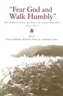 Cover: "e;Fear God and Walk Humbly"e; - University of Alabama Press
