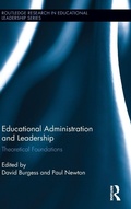 Cover: Educational Administration and Leadership - Routledge