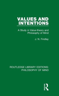Enlarge image Cover: Values and Intentions - Routledge