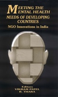 Cover: Meeting the Mental Health Needs of Developing Countries - SAGE Publications Inc