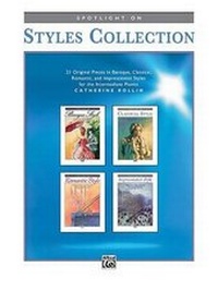 Abbildung von: Spotlight on Styles Collection - Alfred Publishing Company Inc