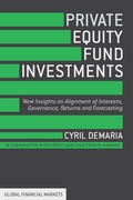 Cover: Private Equity Fund Investments - Palgrave Macmillan