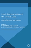 Cover: Public Administration and the Modern State - Palgrave Macmillan