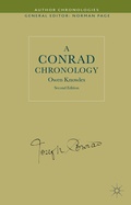 Cover: A Conrad Chronology - Palgrave Macmillan