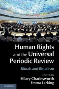 Cover: Human Rights and the Universal Periodic Review - Cambridge University Press