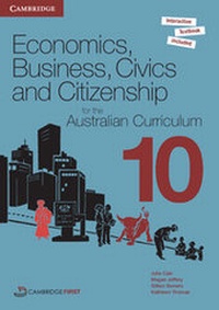 Abbildung von: Economics, Business, Civics and Citizenship for the Australian Curriculum Year 10 Pack - Cambridge University Press
