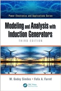 Cover: Modeling and Analysis with Induction Generators - CRC Press