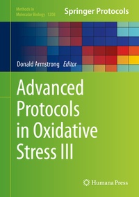 Enlarge image Cover: Advanced Protocols in Oxidative Stress III - Humana Press Inc.