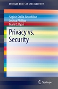 Cover: Privacy vs. Security - Springer