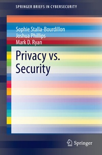 Abbildung von: Privacy vs. Security - Springer