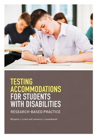 Enlarge image Cover: Testing Accommodations for Students with Disabilities - American Psychological Association