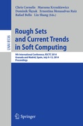 Cover: Rough Sets and Current Trends in Computing - Springer