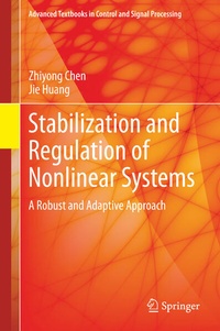 Enlarge image Cover: Stabilization and Regulation of Nonlinear Systems - Springer