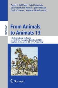 Enlarge image Cover: From Animals to Animats 13 - Springer