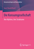 Cover: Die Konsumgesellschaft - Springer VS