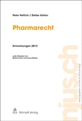Cover: Pharmarecht, Entwicklungen 2013 - St&auml;mpfli Verlag