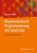 Cover: Objektorientierte Programmierung mit JavaScript - Springer Vieweg