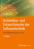 Cover: Architektur- und Entwurfsmuster der Softwaretechnik - Springer Vieweg
