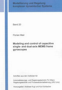 Enlarge image Cover: Modeling and control of capacitive single- and dual-axis MEMS frame gyroscopes - Shaker