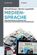 Cover: Mediensprache - De Gruyter