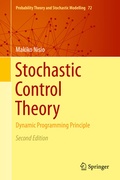 Cover: Stochastic Control Theory - Springer
