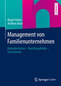 Cover: Management von Familienunternehmen - Springer Gabler