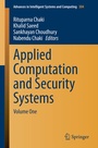 Cover: Applied Computation and Security Systems - Springer
