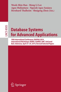 Enlarge image Cover: Database Systems for Advanced Applications - Springer