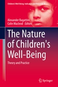 Cover: The Nature of Children's Well-Being - Springer